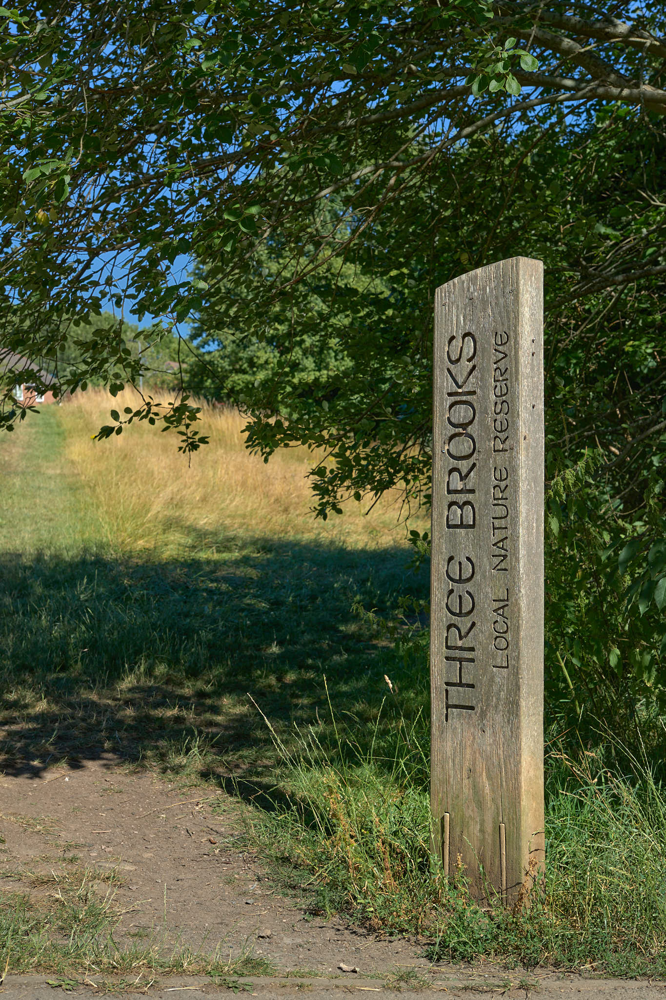Three Brooks signage