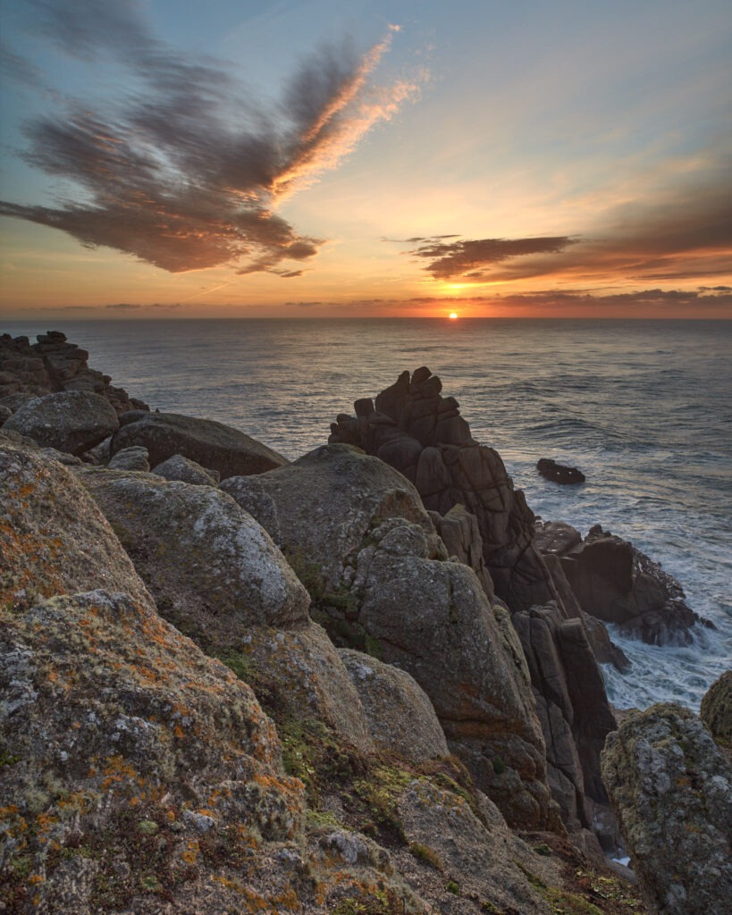 Porthgwarra sunrise. No. 2